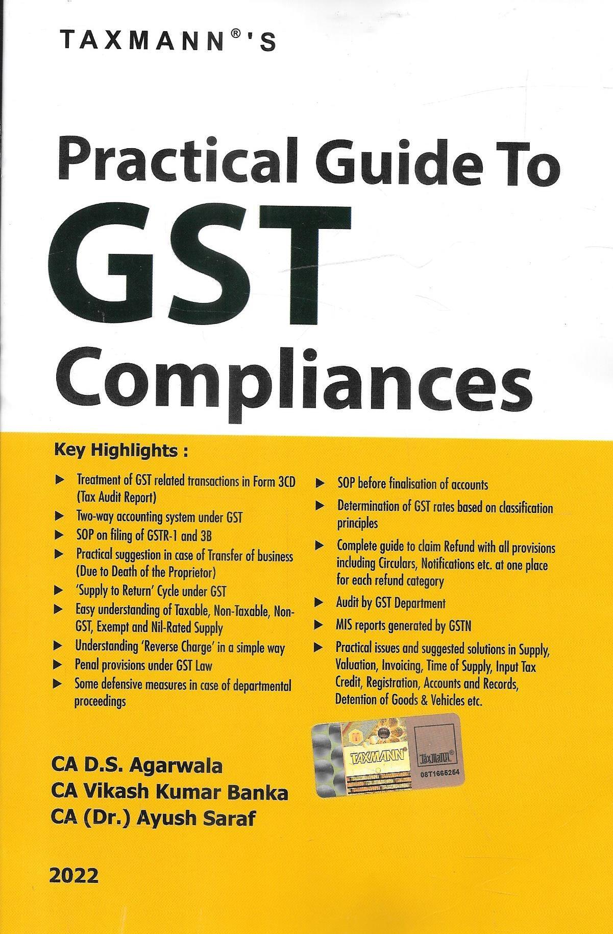 Practical Guide To GST Compliances – BigBookShop