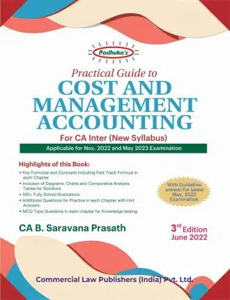PRACTICAL GUIDE TO COST & MANAGEMENT ACCOUNTING