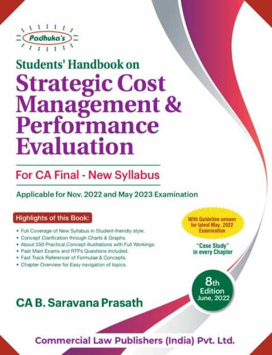 Students Handbook On Strategic Cost Management & Performance Evaluation