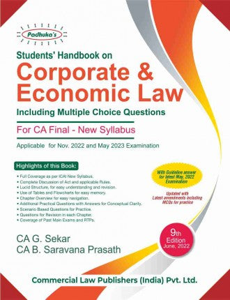 Students Handbook On Corporate & Economic Law