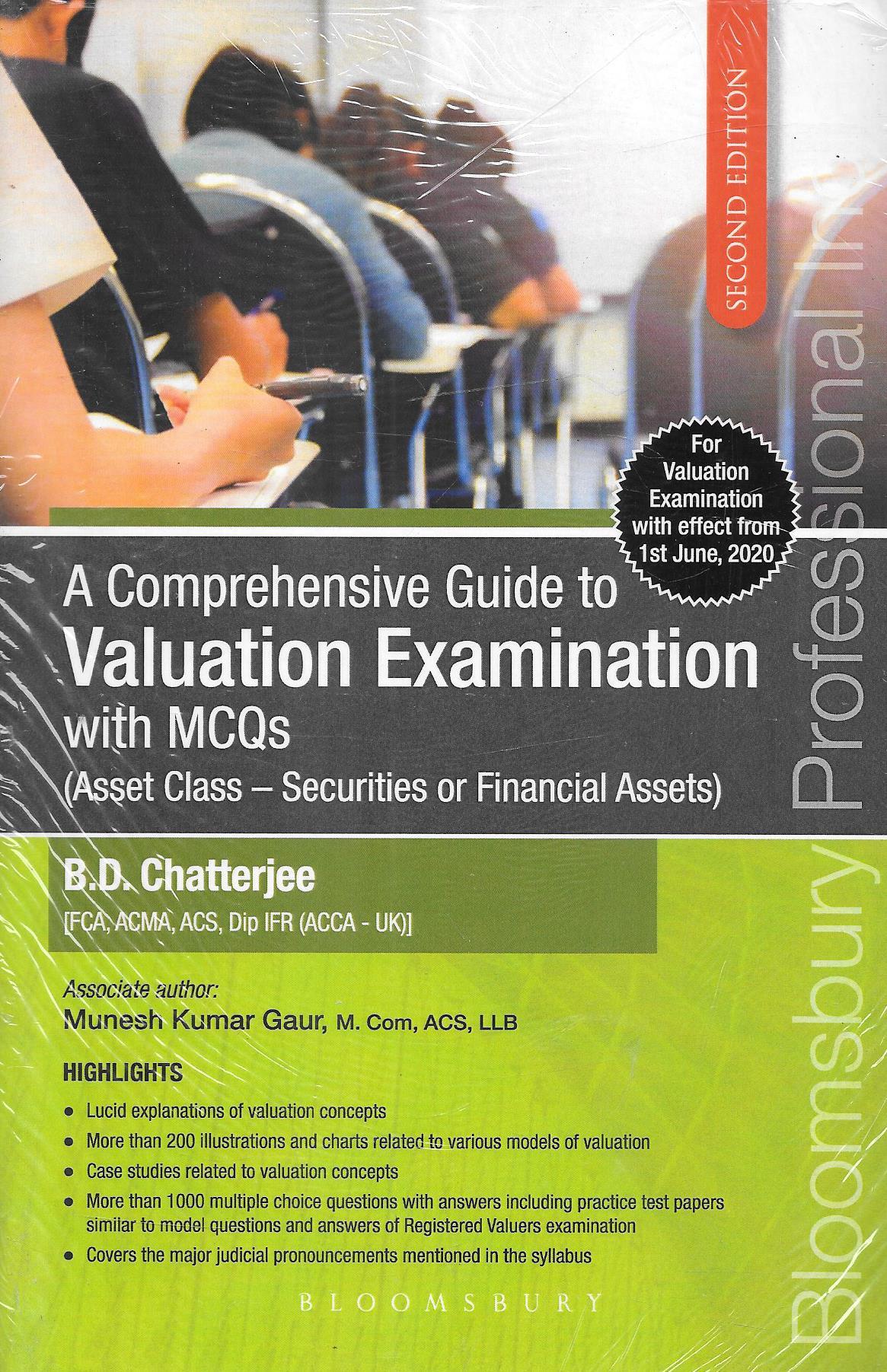 A Comprehensive Guide To Valuation Examination With Mcqs (Asset Class-Securities Or Financial Assets)