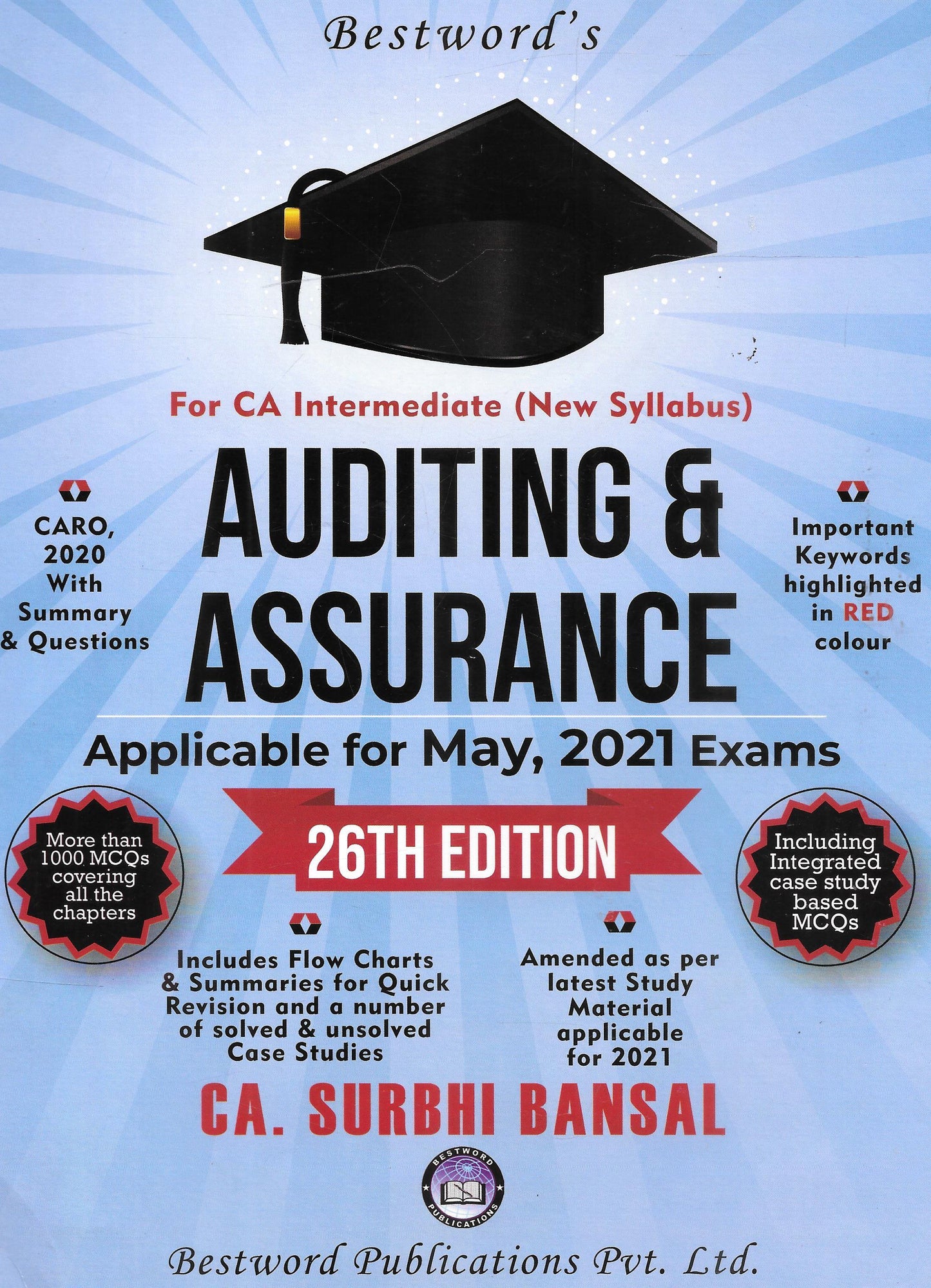 Auditing & Assurance For CA Intermediate-New Syllabus