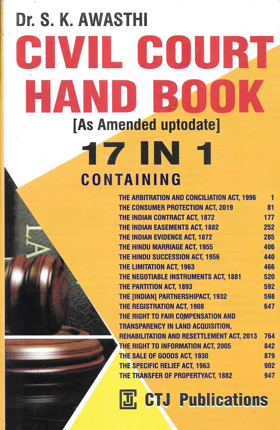 Civil Court Handbook - 17 in 1 - M&J Services