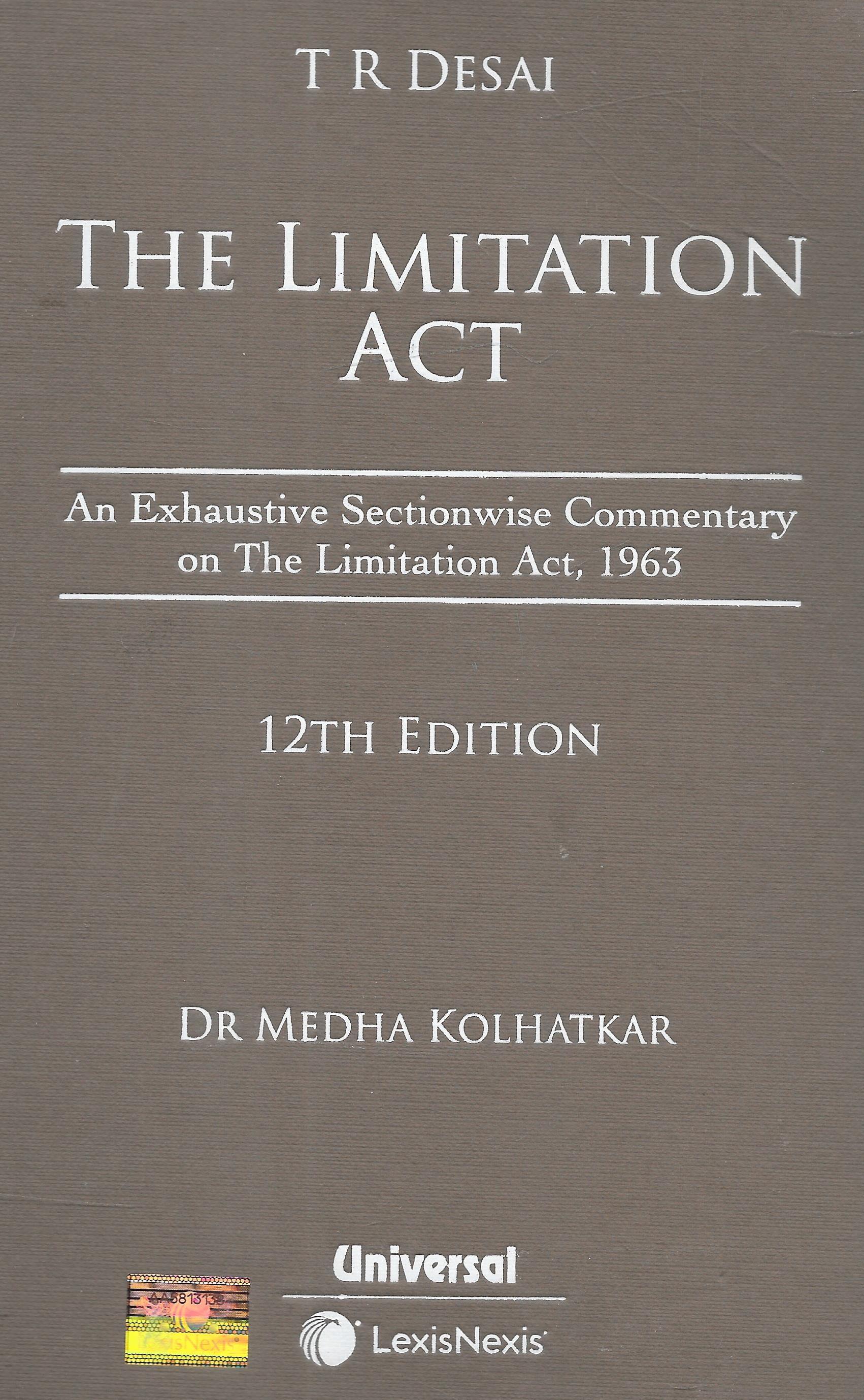 Commentary on The Limitation Act - M&J Services