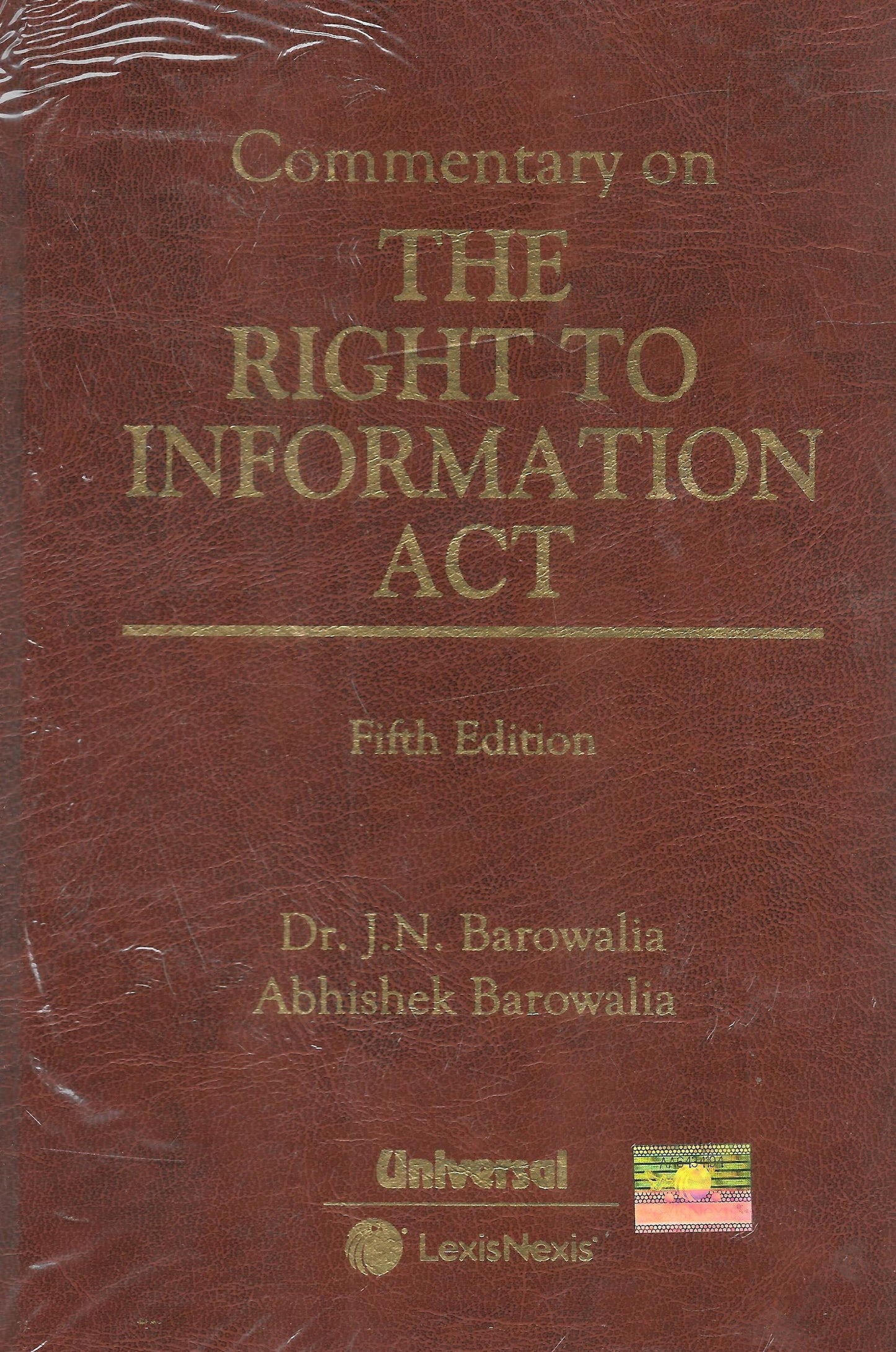 Commentary on The Right to Information Act