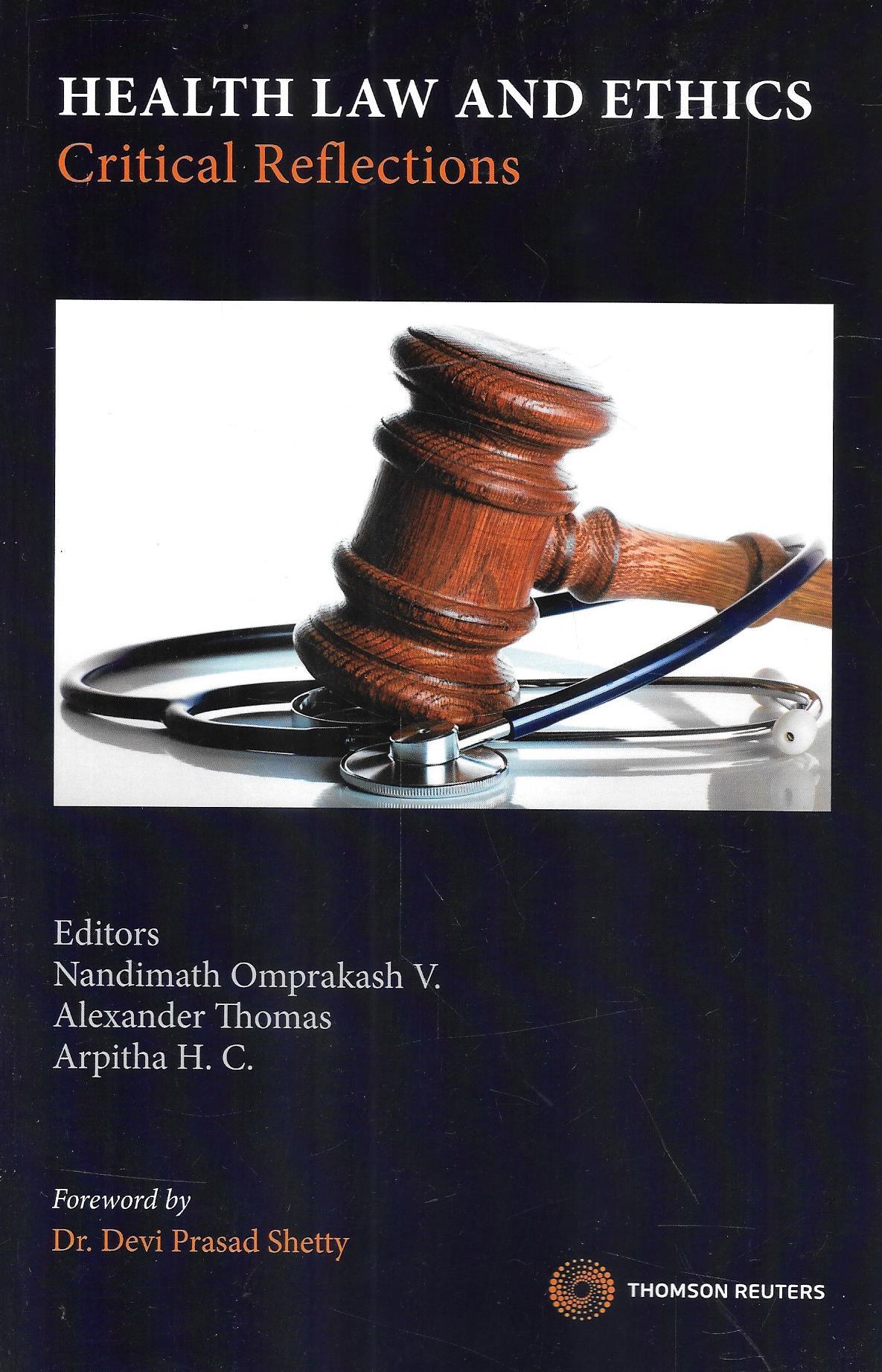 Health Law And Ethics Critical Reflections