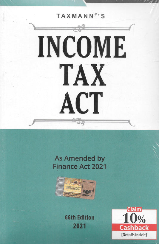 Income Tax Act As – Amended by Finance Act 2021