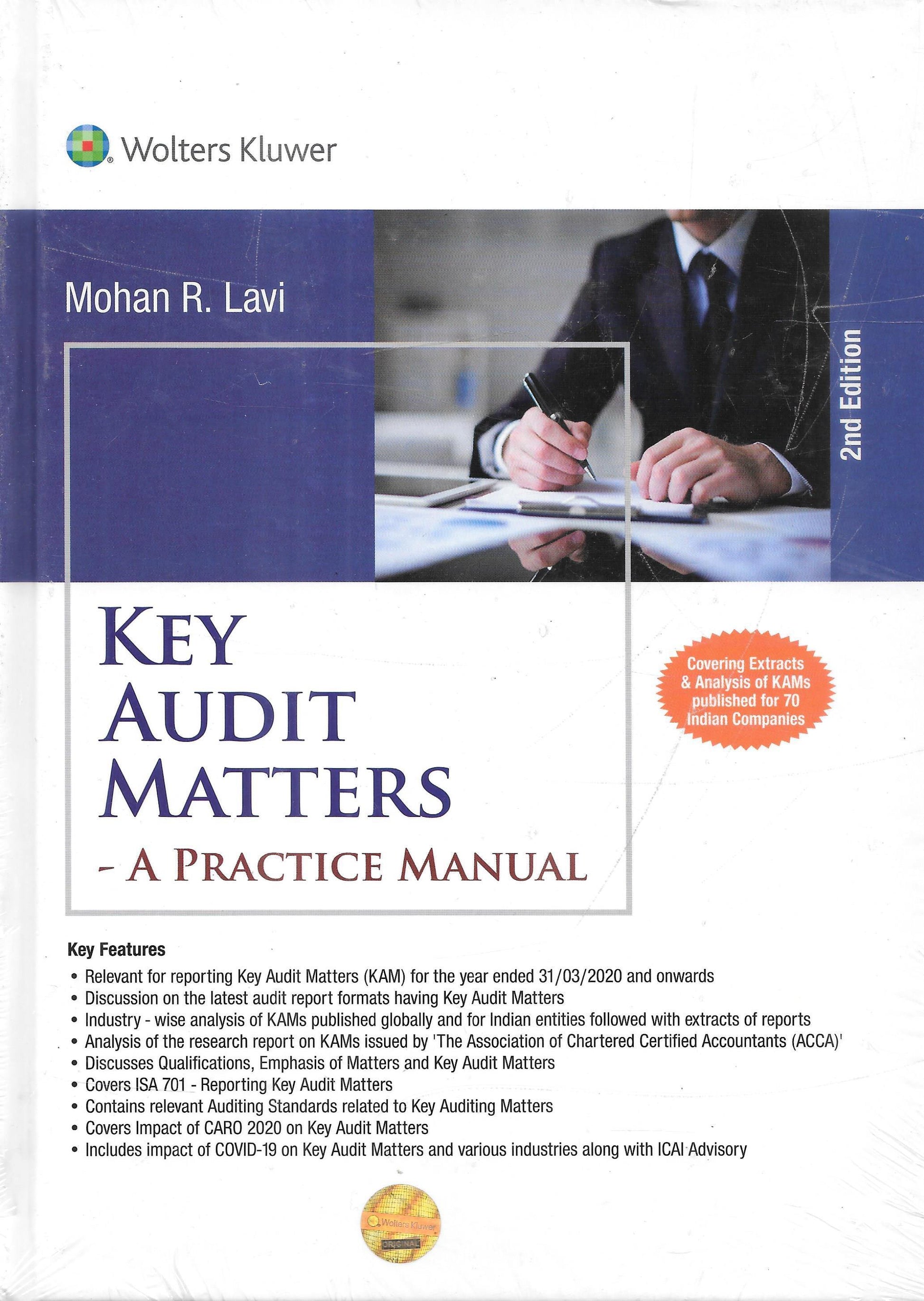 Key Audit Matters - A Practice Manual - M&J Services