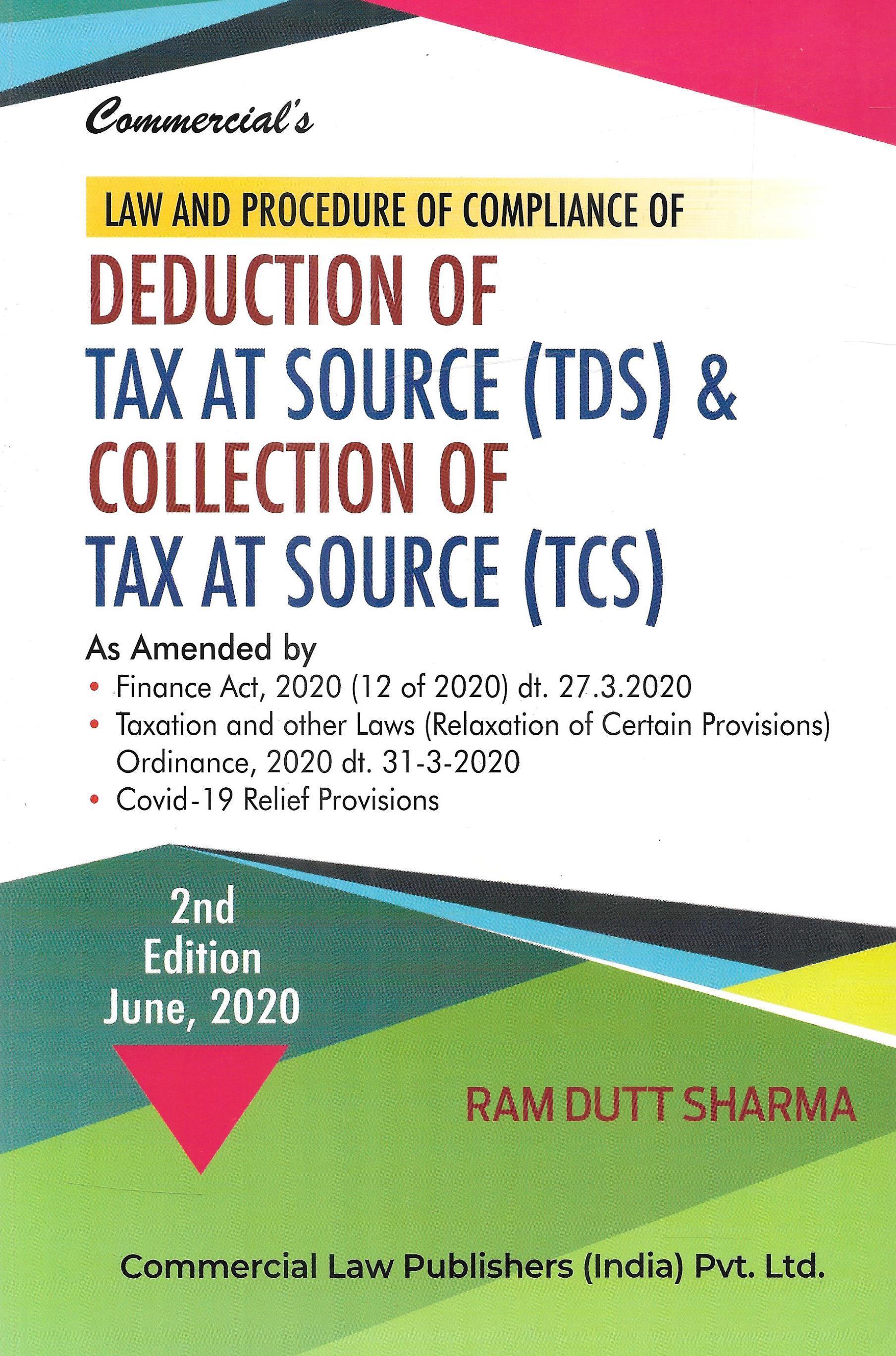 Law and Procedure of Compliance of Deduction of Tax at Source (TDS) & Collection of Tax at Source (TCS) - M&J Services