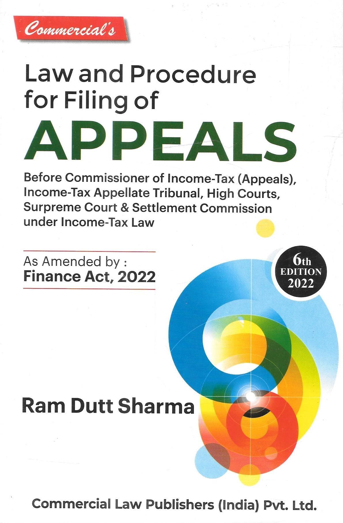 Law and procedure of Filing of Appeals