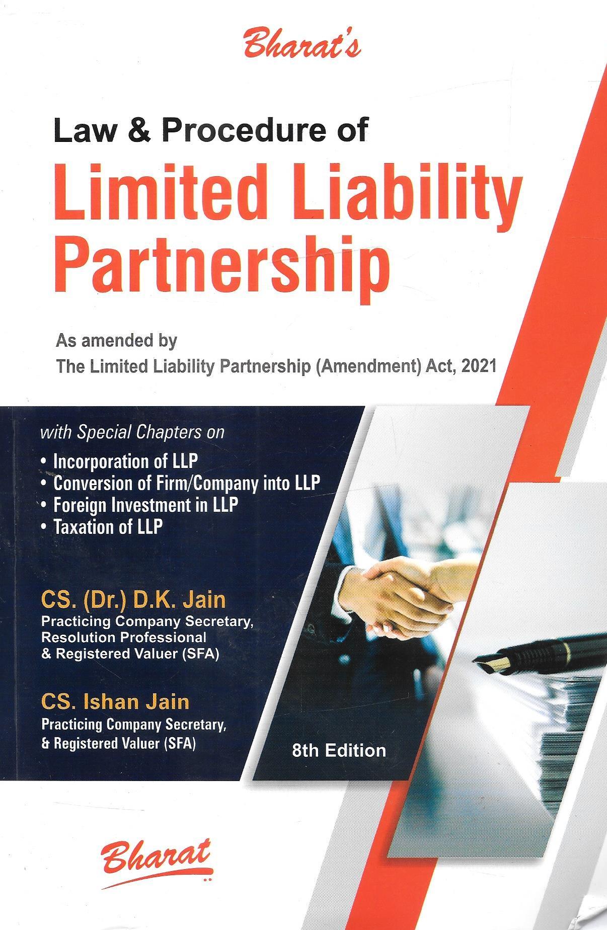Law & Procedure of Limited Liability Partnership