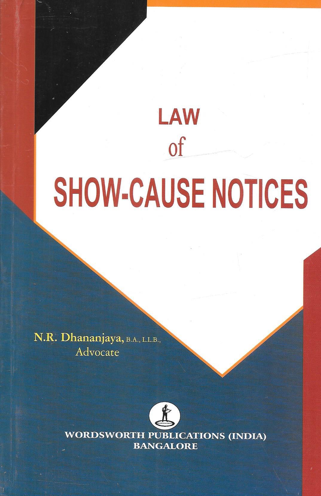 Law of Show-Cause Notices
