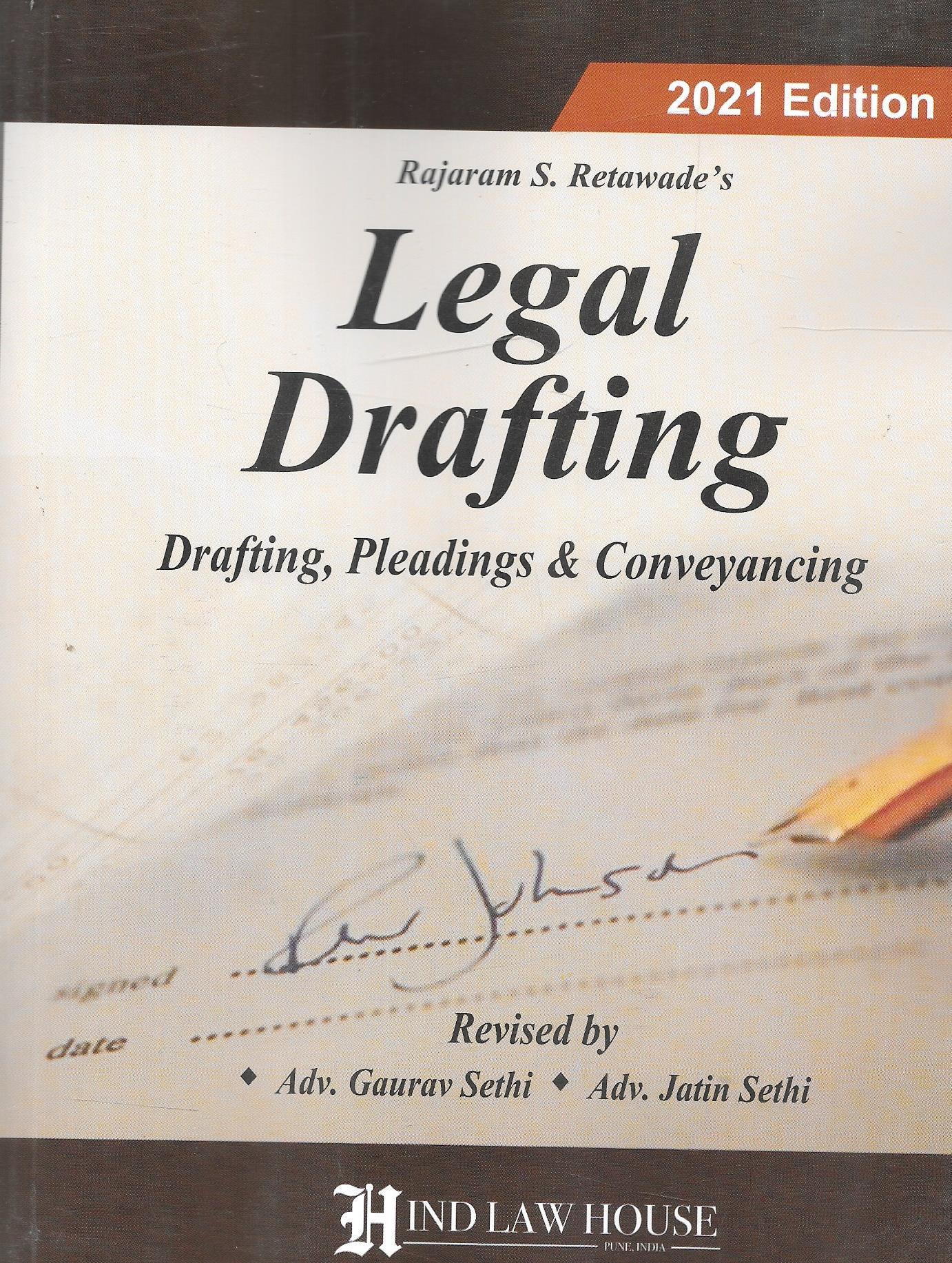Legal Drafting Drafting, Pleadings, & Conveyancing