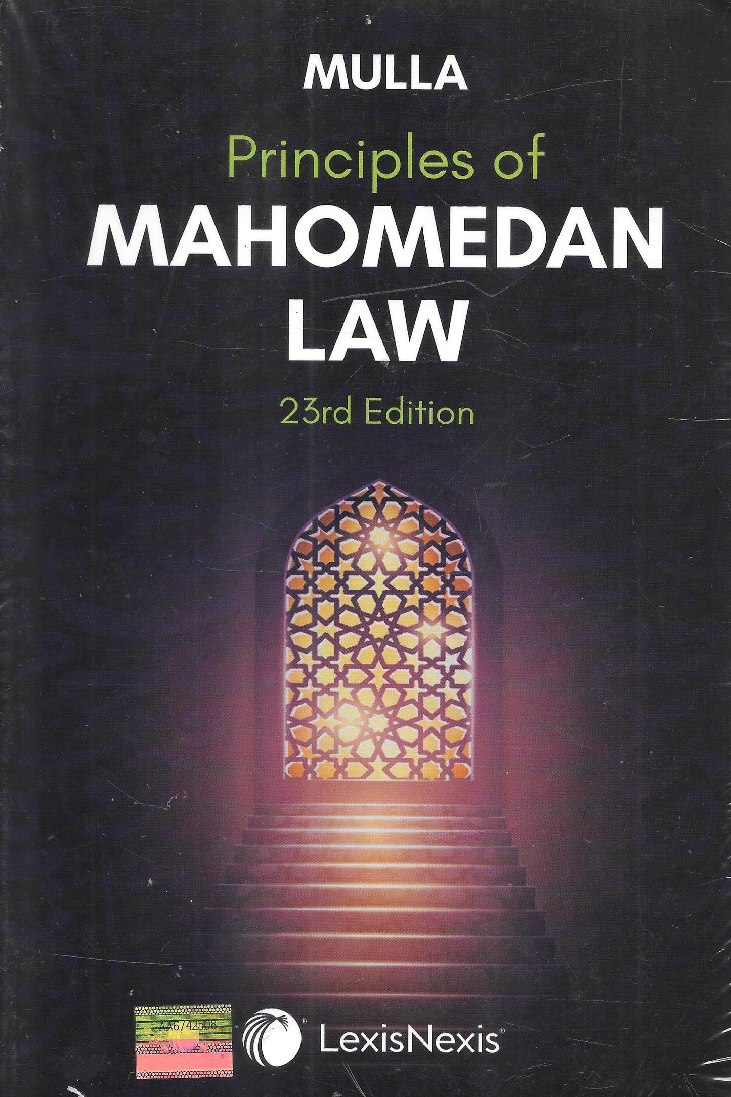Mulla - Principles of Mahomedan Law