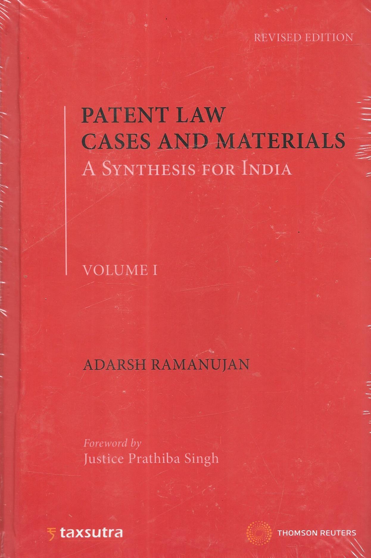 Patent Law Cases And Materials A Synthesis For India - M&J Services