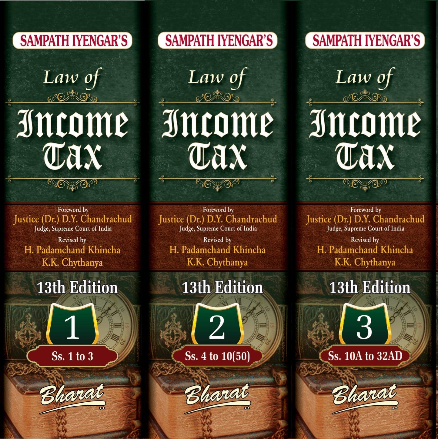 Sampath Iyengar's Law of Income Tax (13th Edition), 2022 Volumes 1 to 6