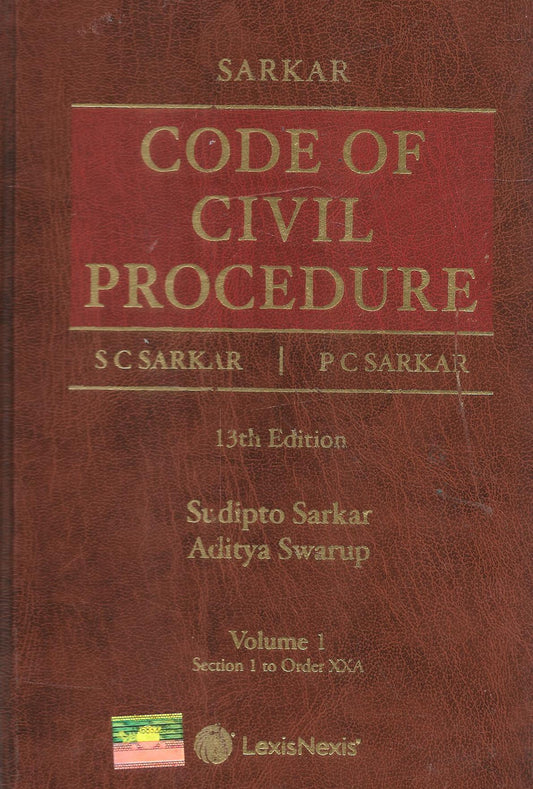 Sarkar's Code of Civil Procedure in 2 vols