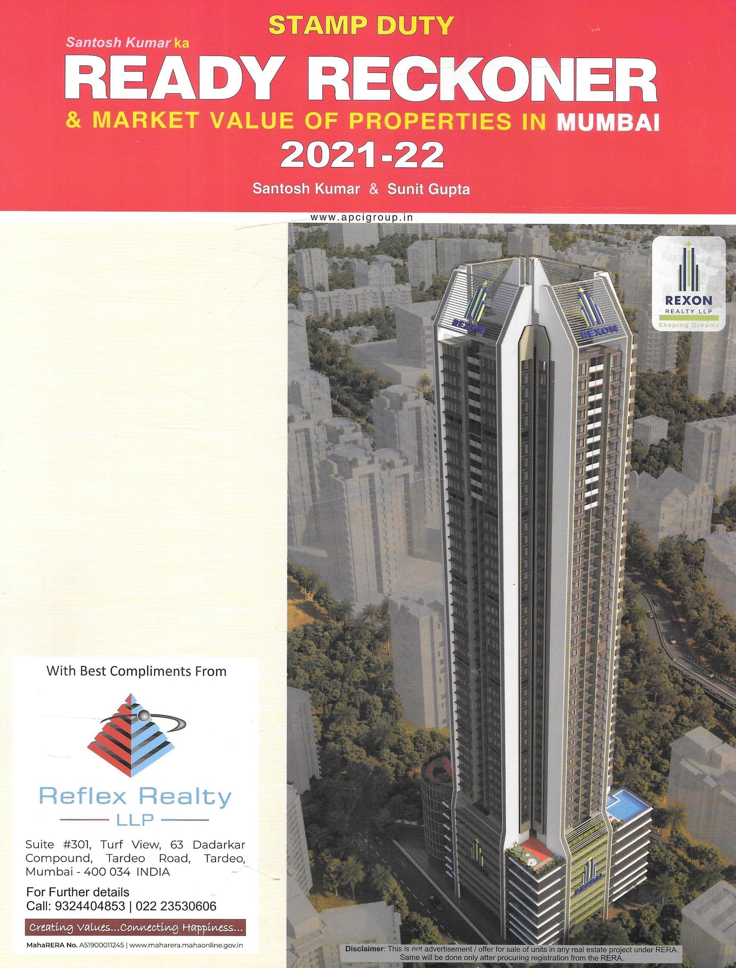 Stamp Duty Ready Reckoner & Market Value Of Properties In Mumbai - 2021-22