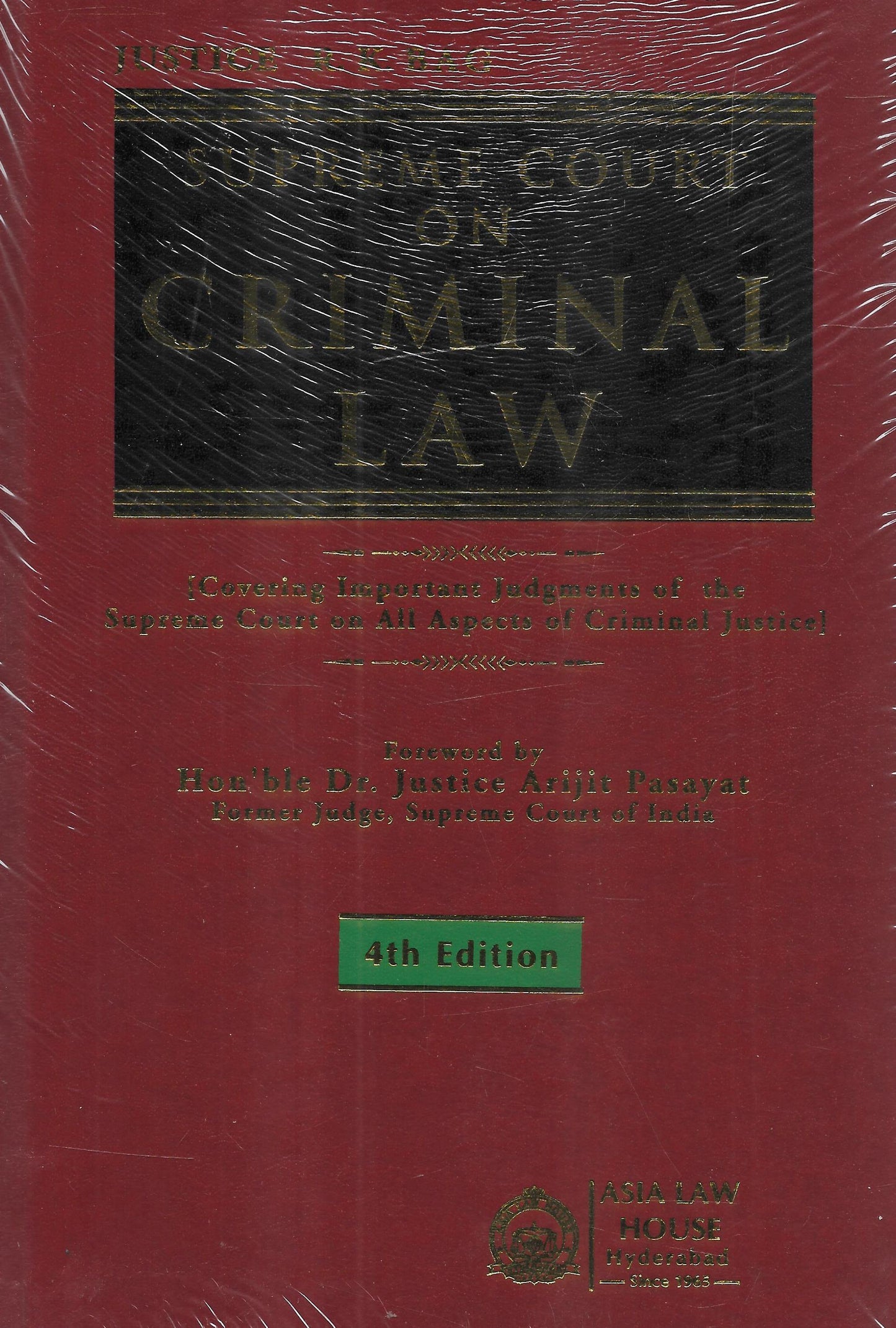 Supreme Court On Criminal Law