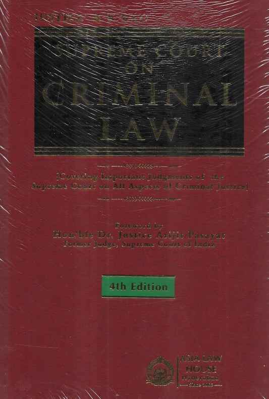 Supreme Court On Criminal Law