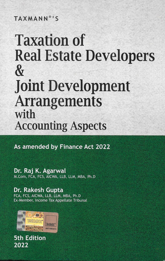 Taxation Of Real Estate Developers & Joint Development Arrangements With Accounting Aspects