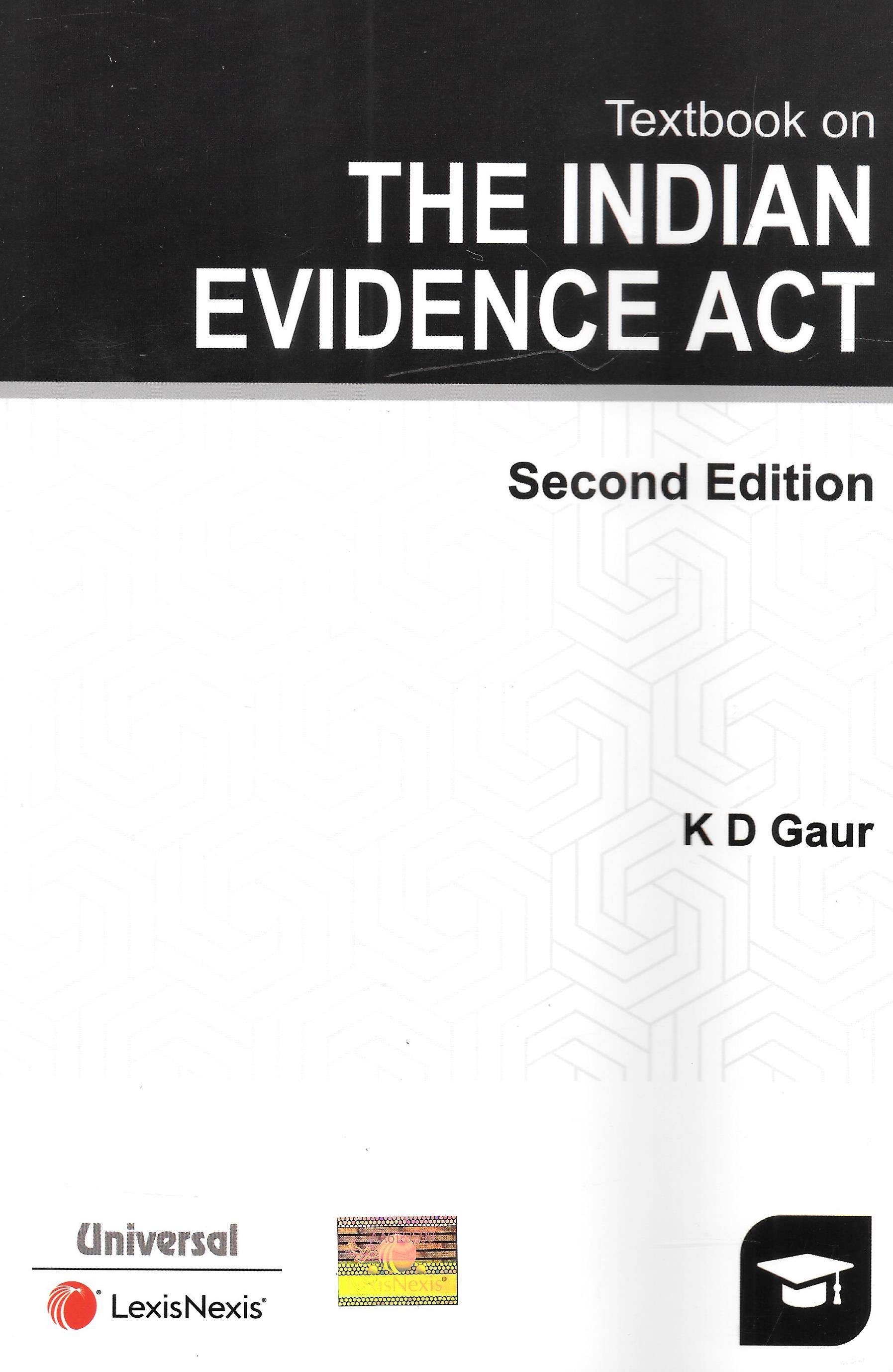 Textbook on The Indian Evidence Act - M&J Services