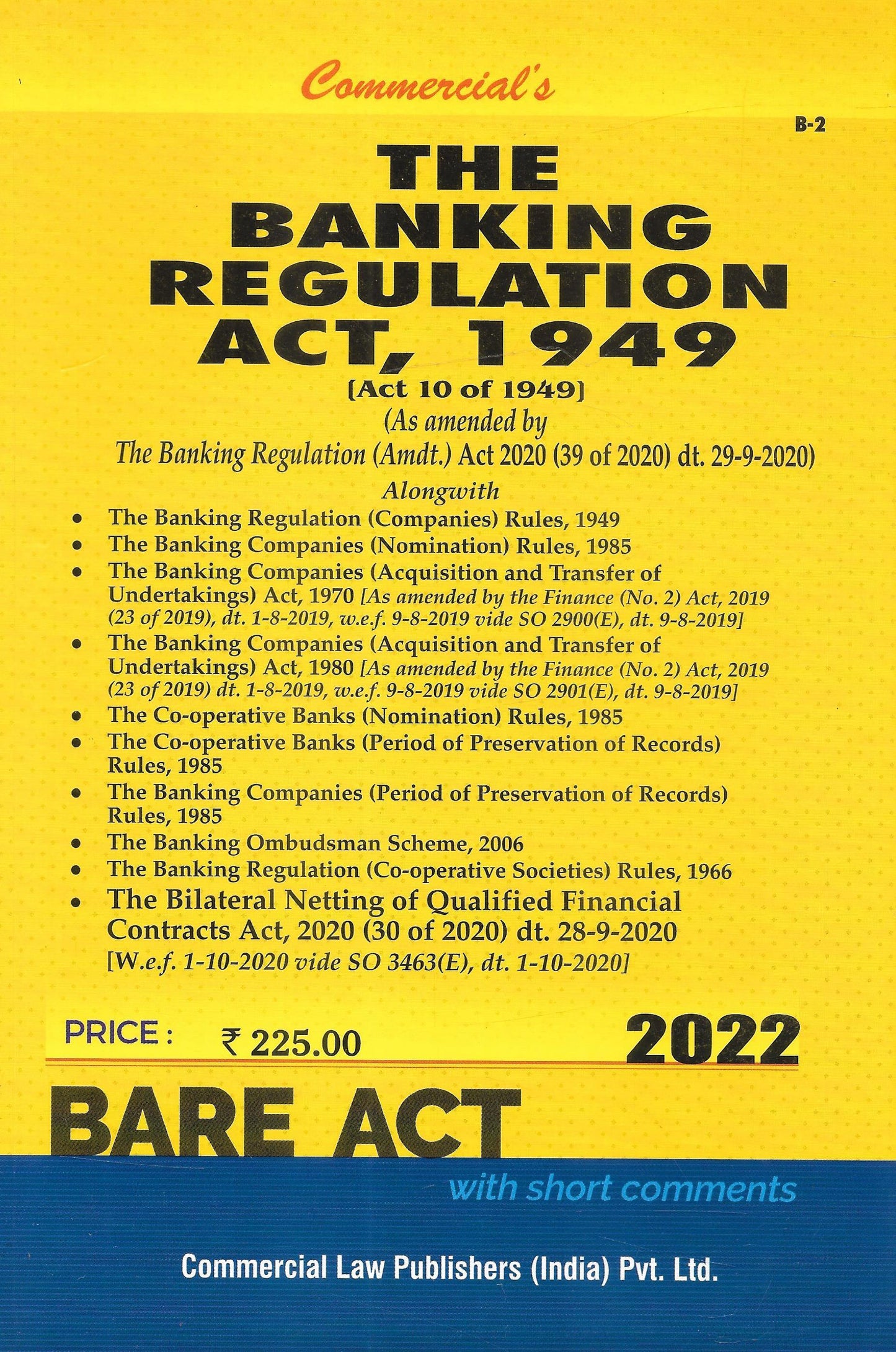The Banking Regulations Act, 1949
