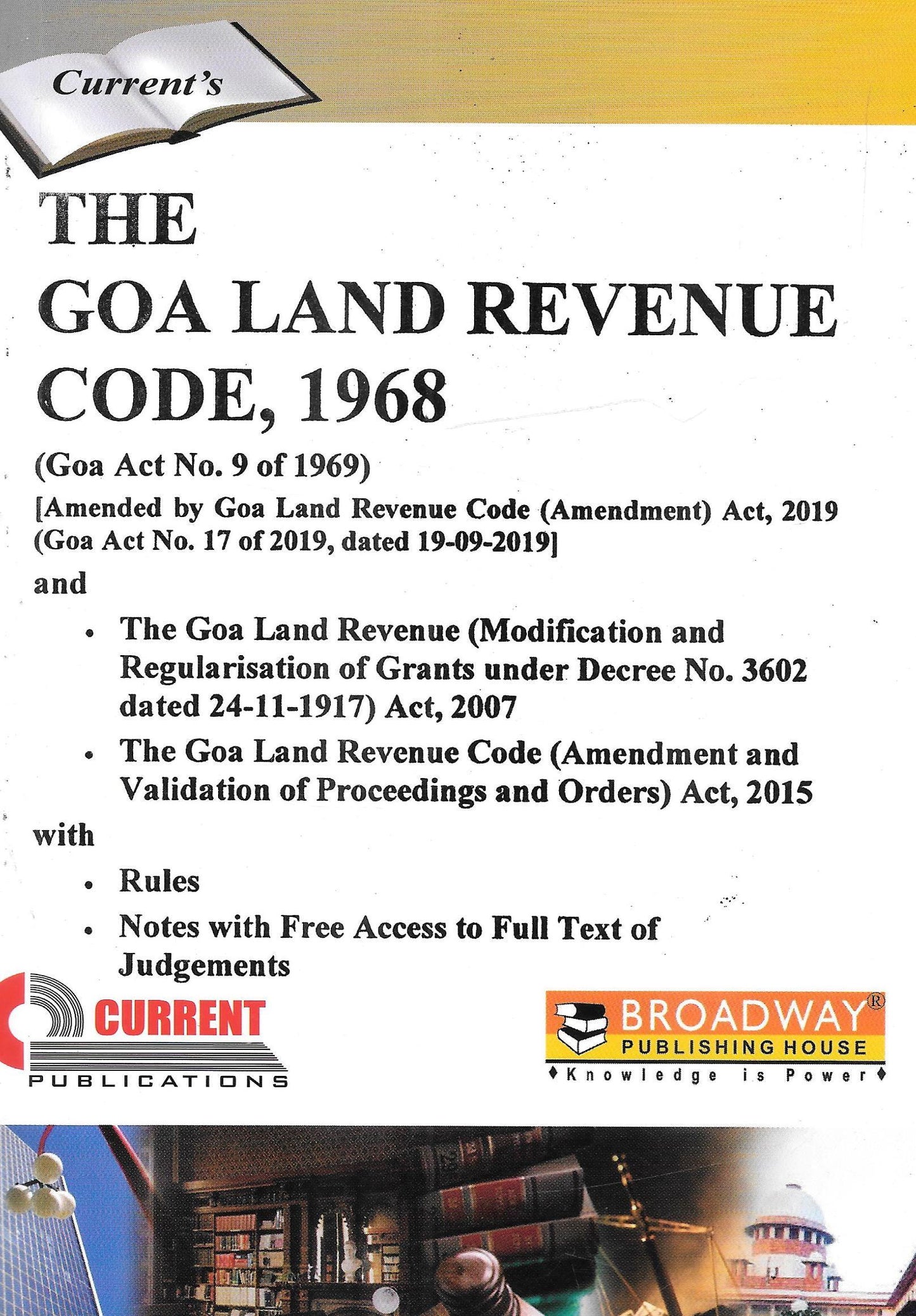 The Goa Land Revenue Code, 1968 - M&J Services