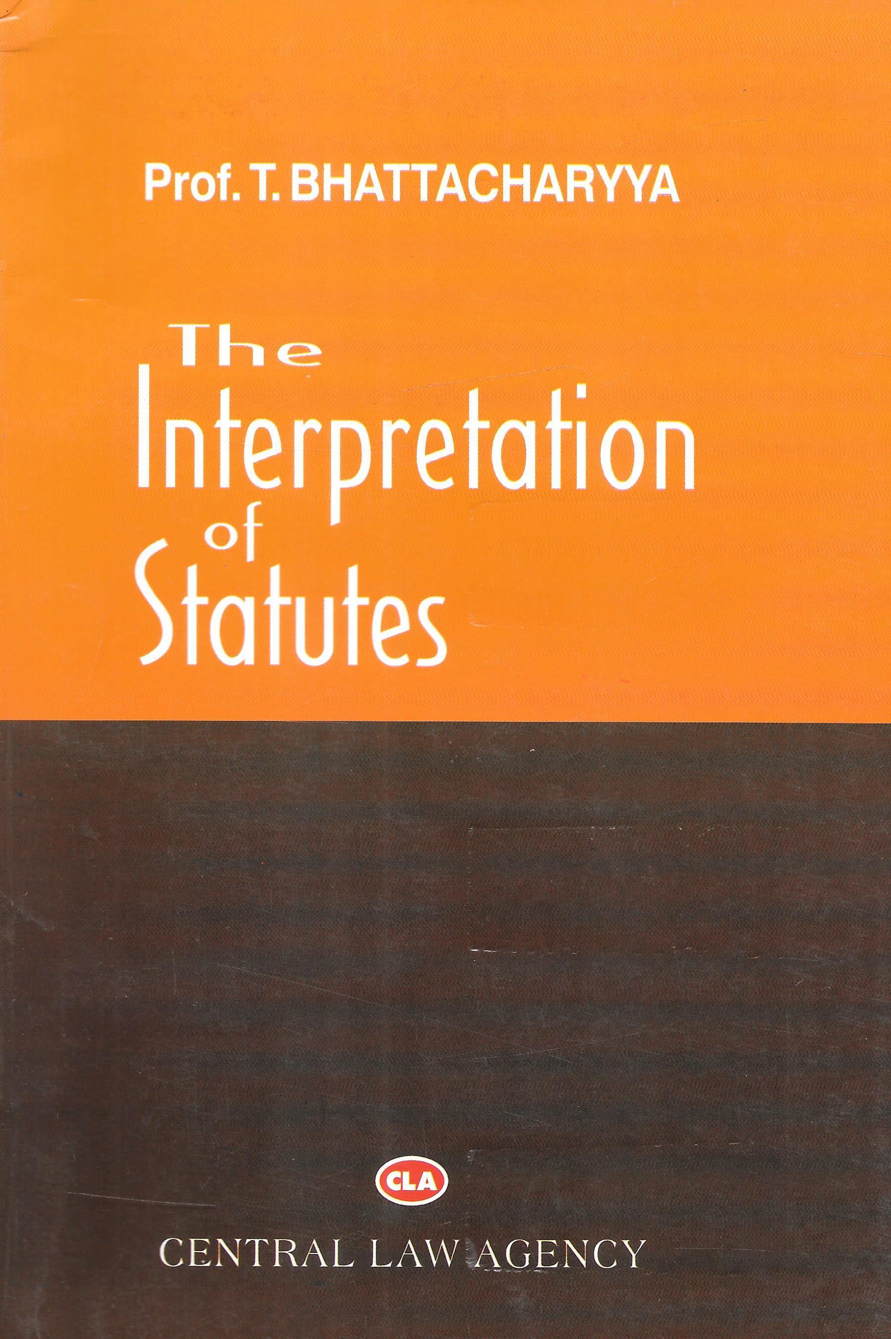 The Interpretation of Statutes - M&J Services