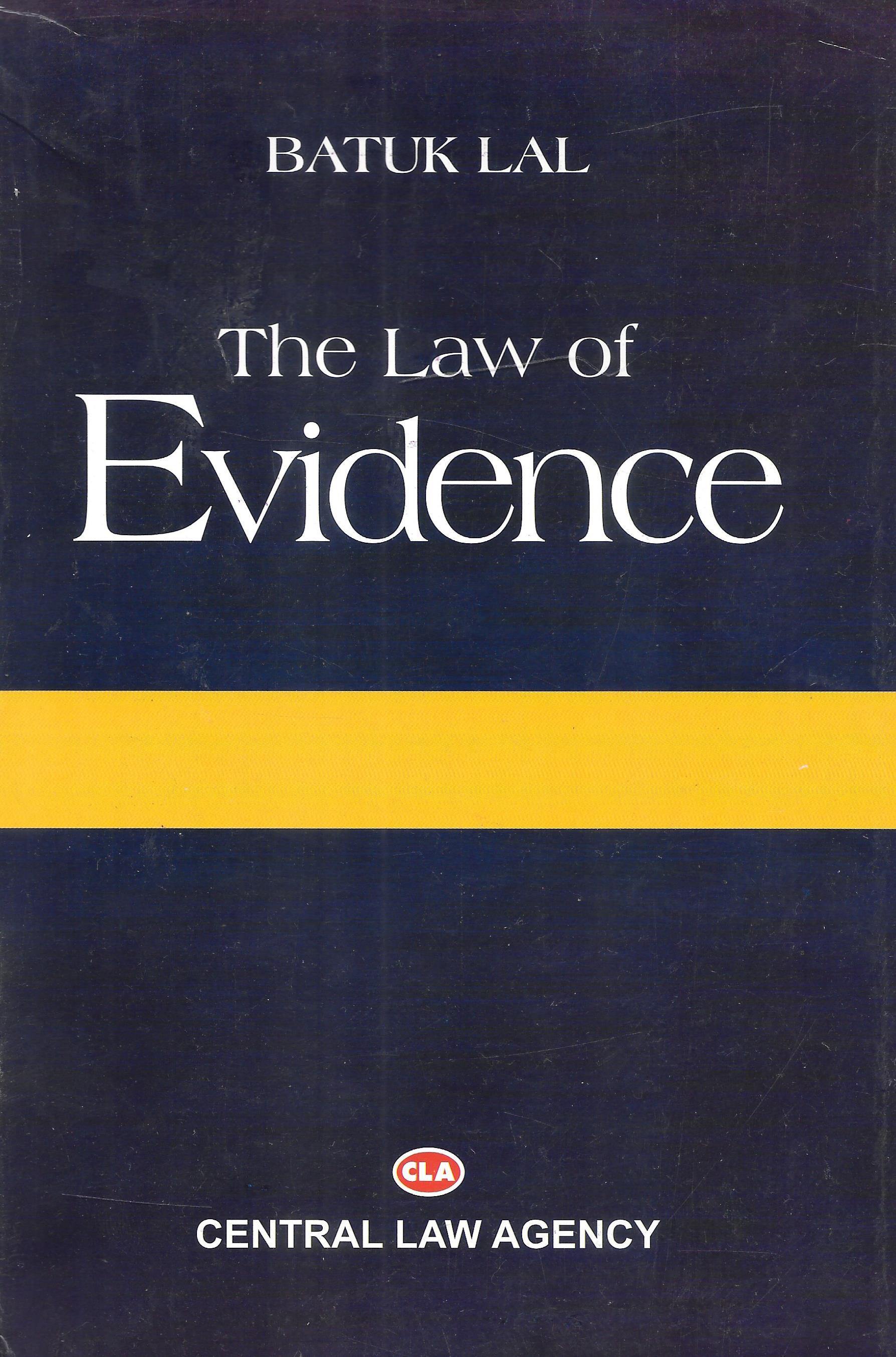 The Law of Evidence - M&J Services