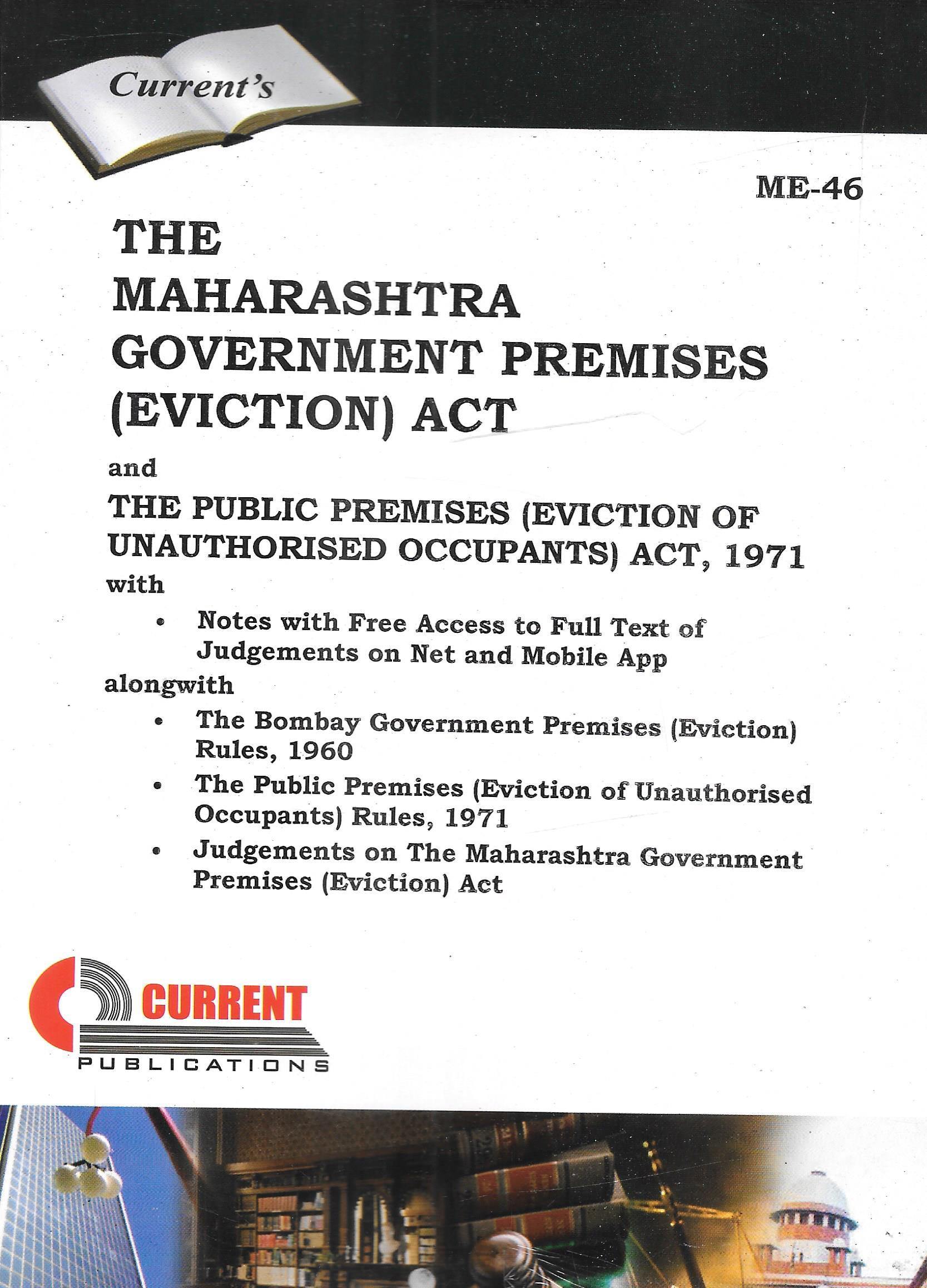 The Maharashtra Government Premises (Eviction) Act - M&J Services