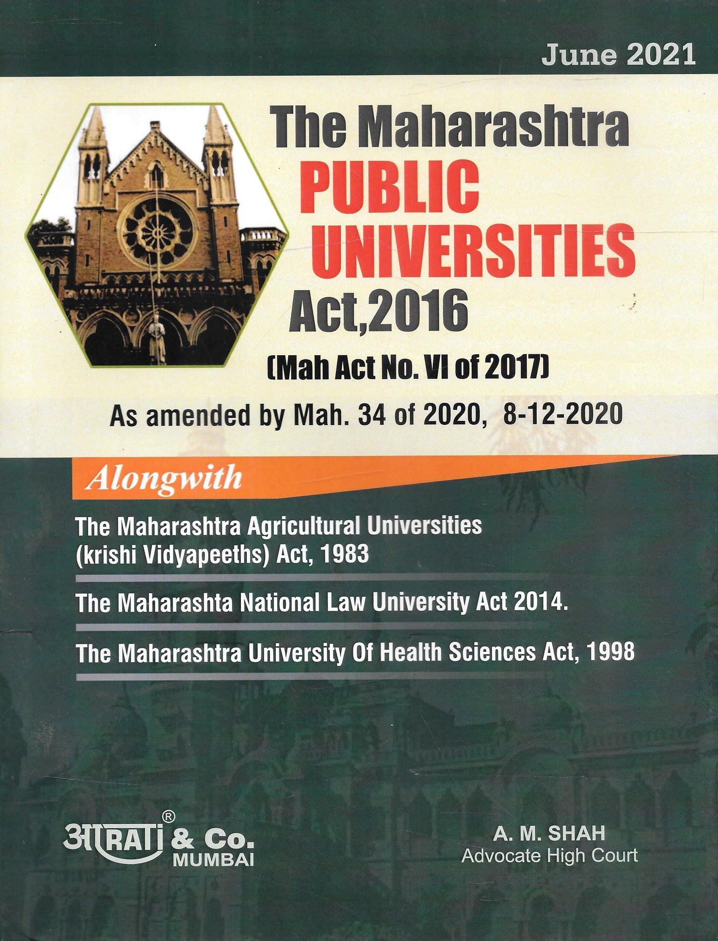 The Maharashtra Public University Act 2016