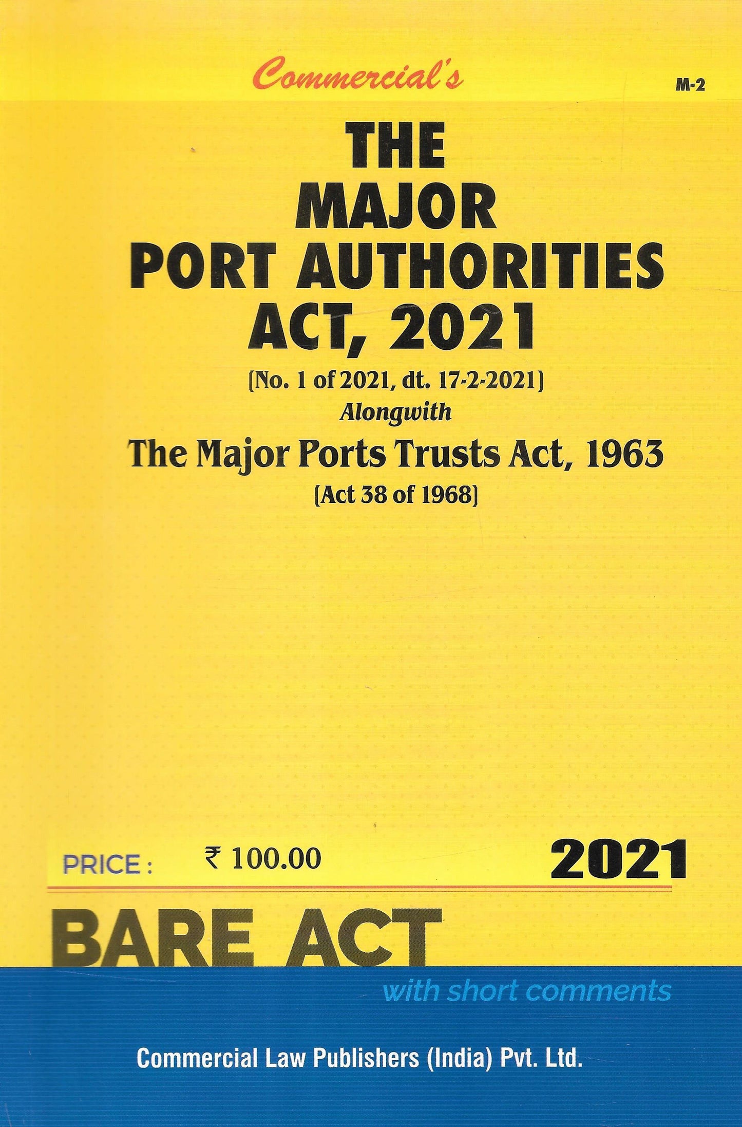 The Major Port Authorities Act, 2021