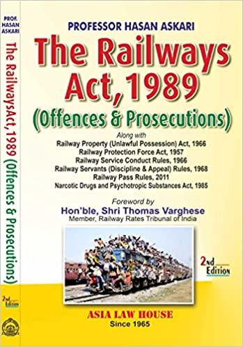 The Railways Act, 1989 (Offences and Prosecutions)